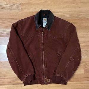 Vintage Large Carhartt Santa Fe Jacket Clay
